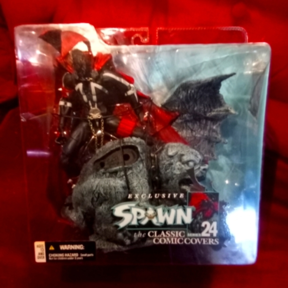 McFarlane Spawn Set Series 24 Classic Covers Gargoyle Spawn 1.098 Exclusive ~NIB
